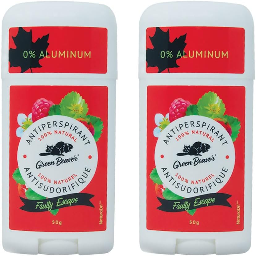 Green Beaver Natural Dual Action Moisture absorbing Body Deodorant