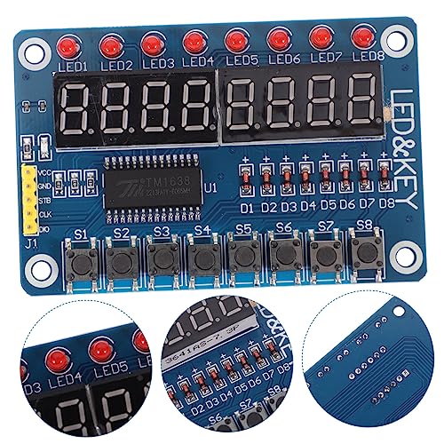 Kit de bricolaje con módulo de visualización de bits y teclas interactivas en pack de 4 3