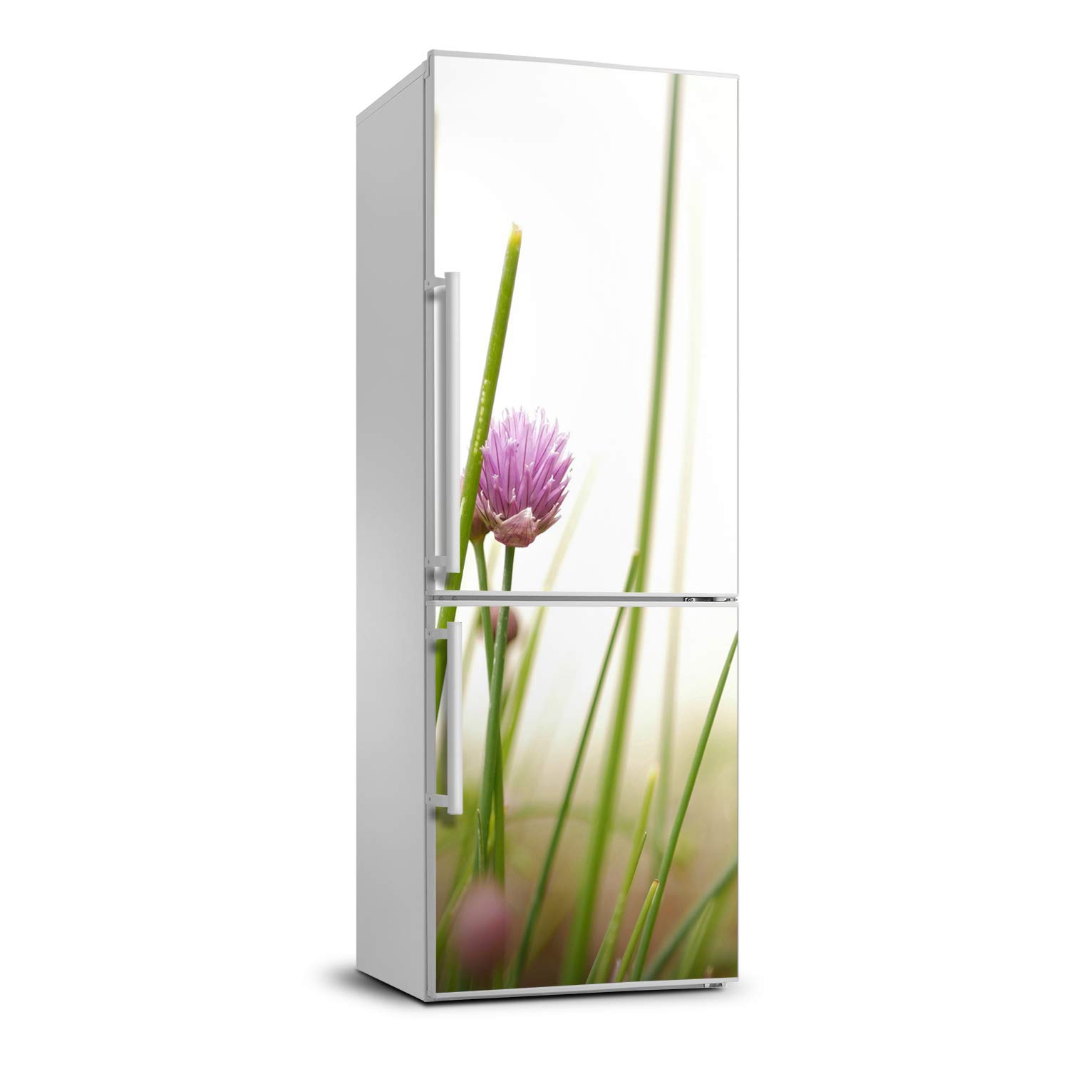 Vinilo para refrigerador de 60x180 cm autoadhesivo de cebollín para cocinas