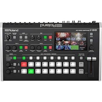 ローランド Roland V-8HD HDMI スイッチャー Roland V-8HD HDMI Video Switcher V8HD - Filmtools