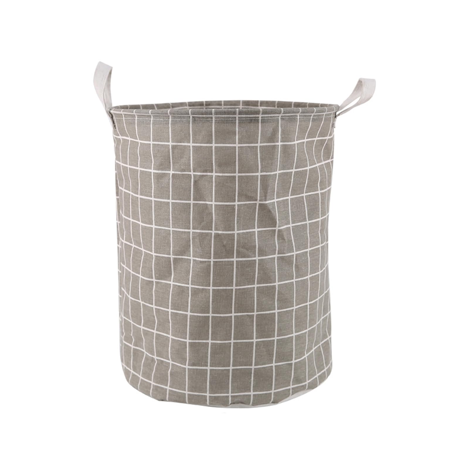 Sturdy Waterproof Fabric Laundry Basket Foldable Ideal for Wet Clothes Storage in Various Rooms Fabric Storage Container