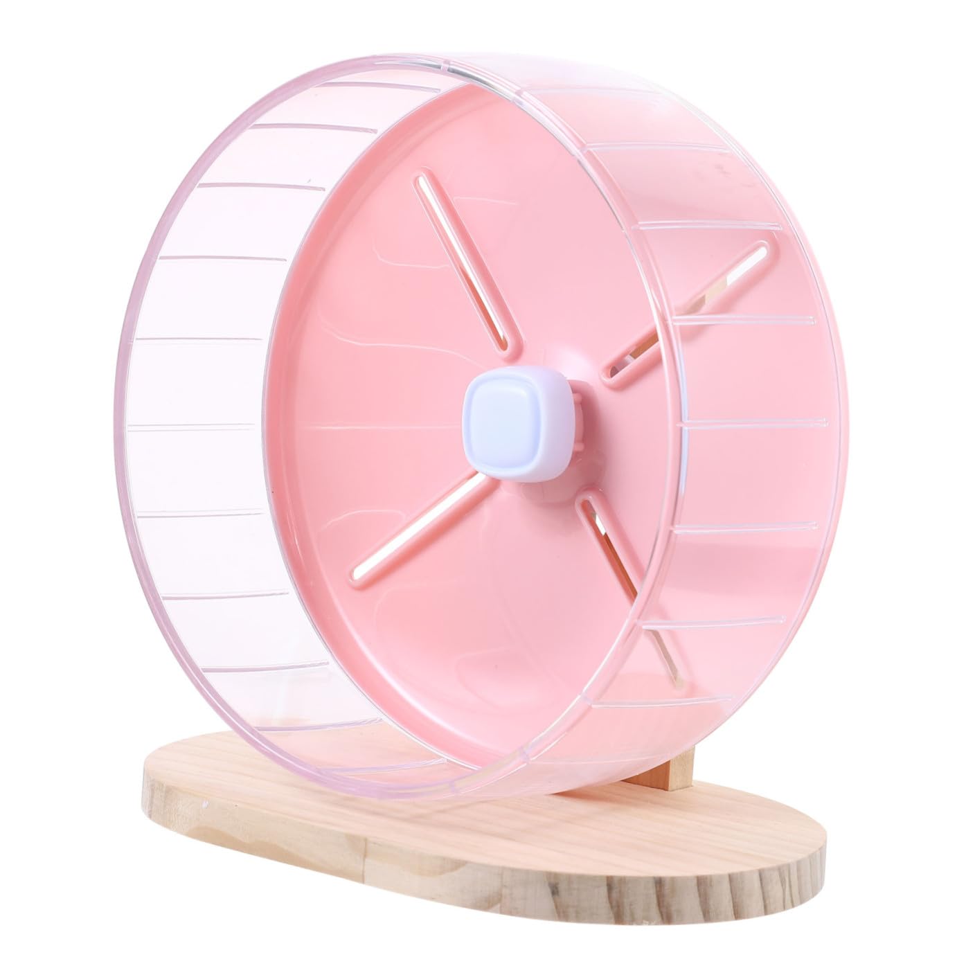 Roue Silencieuse pour Hamster avec Support Compacte et Durable pour Cage de Souris et Chinchilla Roue Dexercice pour Petits Rongeurs