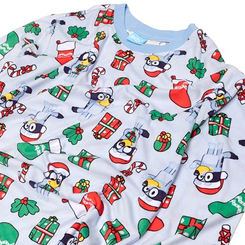 Bluey 2-Piece Loose-fit Pajama Set, Soft & Comfortable Holiday Nightwear for Family2