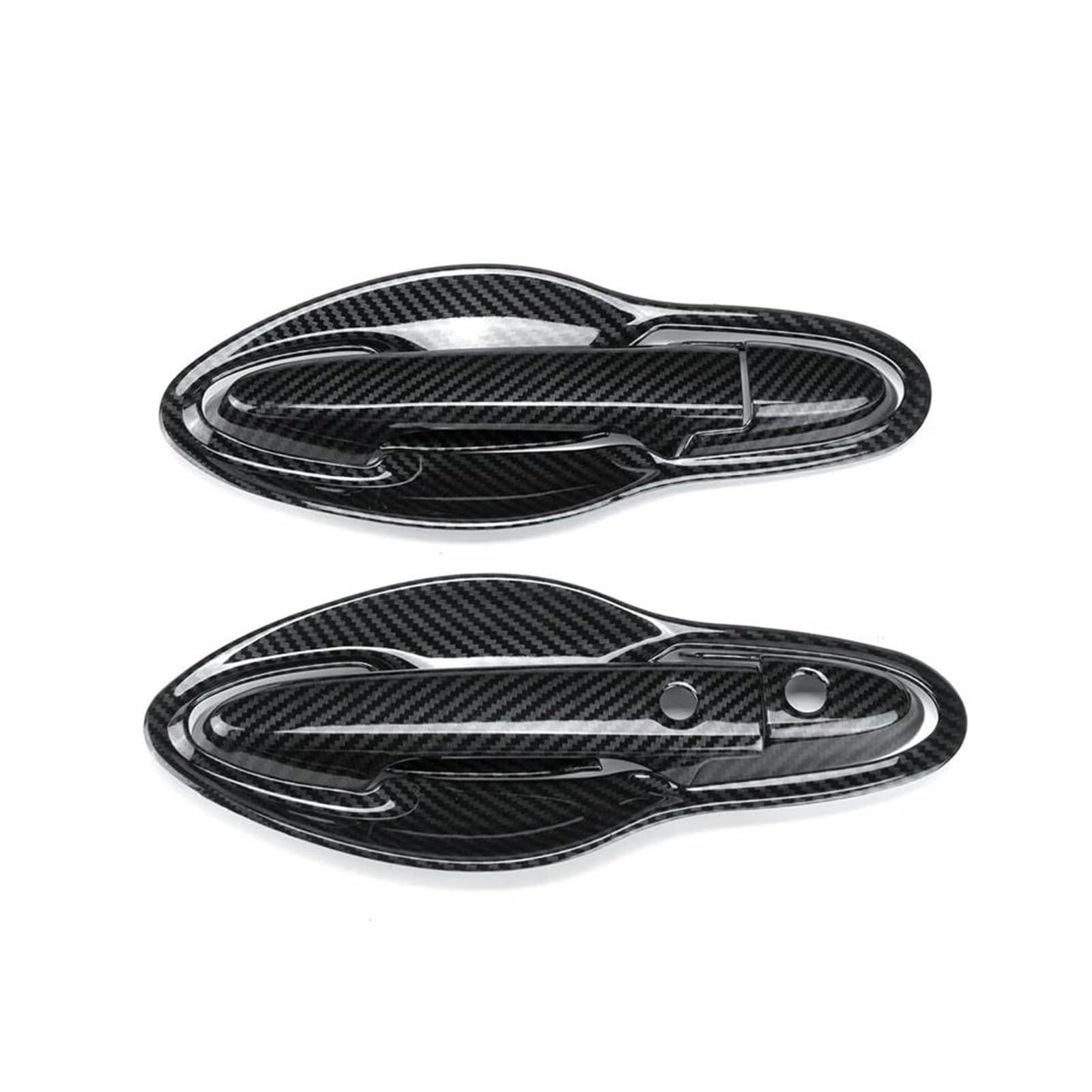 NVNZMFPPW Car Exterior Styling Front Door Handles Cover Trim Carbon Fiber Bowl for HRV HR-V for Vezel 2014-2017