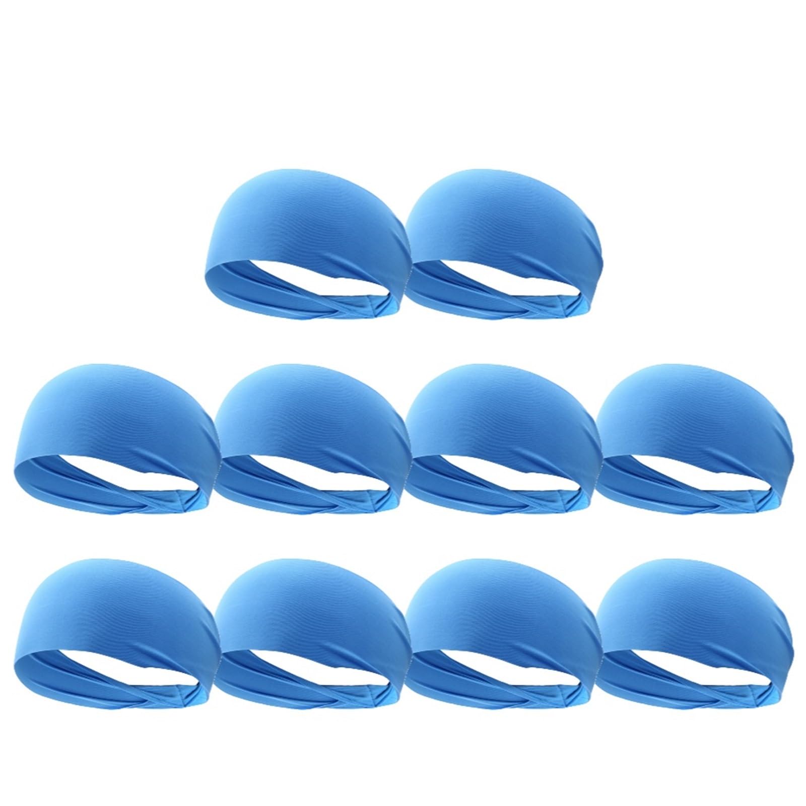Haarband Sport Damen 1–10 Stück ultradünnes Sport-Schweißband, atmungsaktiv, schweißabsorbierend, elastisches Schweiß-Haarband, weiches Outdoor-Sport-Yoga-Stirnband