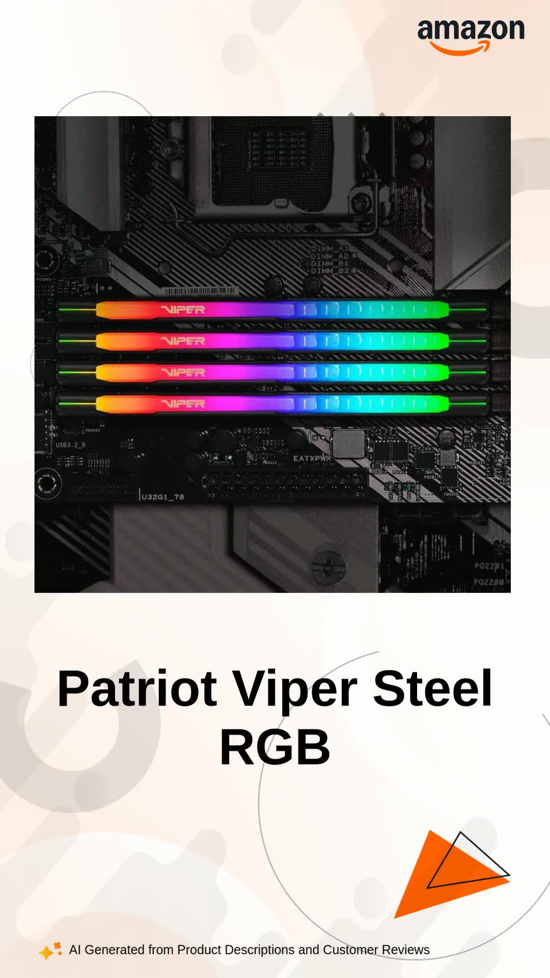 Amazon.in: Buy Patriot Memory Viper Steel RGB DDR4 RAM 16GB
