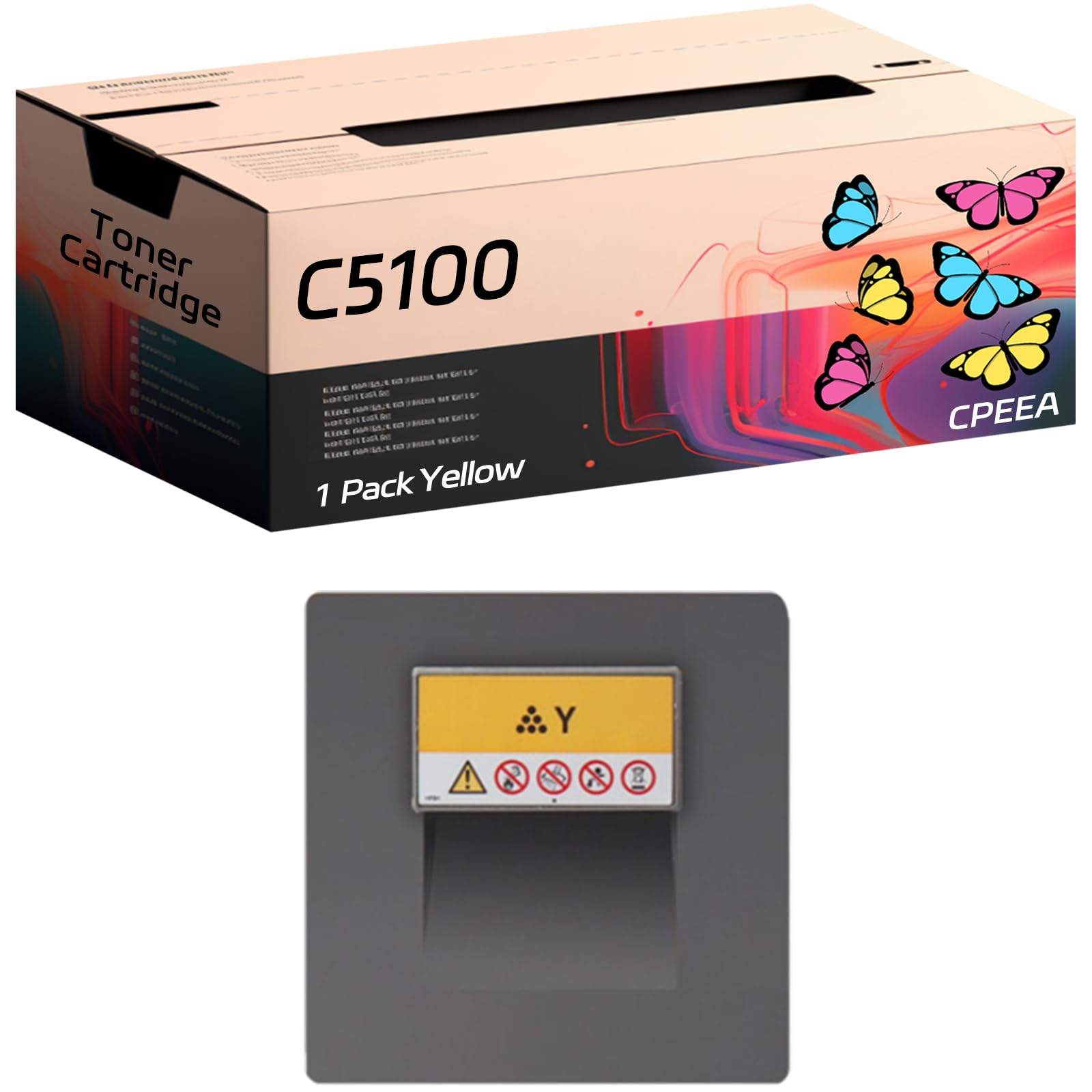 Amazon.com: Compatible for Ricoh C5100 Toner Cartridge Work for