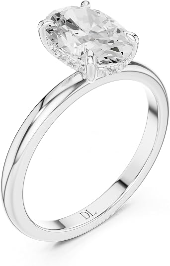 Top 12 Best Oval Diamond Engagement Ring Deals You Can’t Miss 20 61Zn+1e1zQL. AC SY535