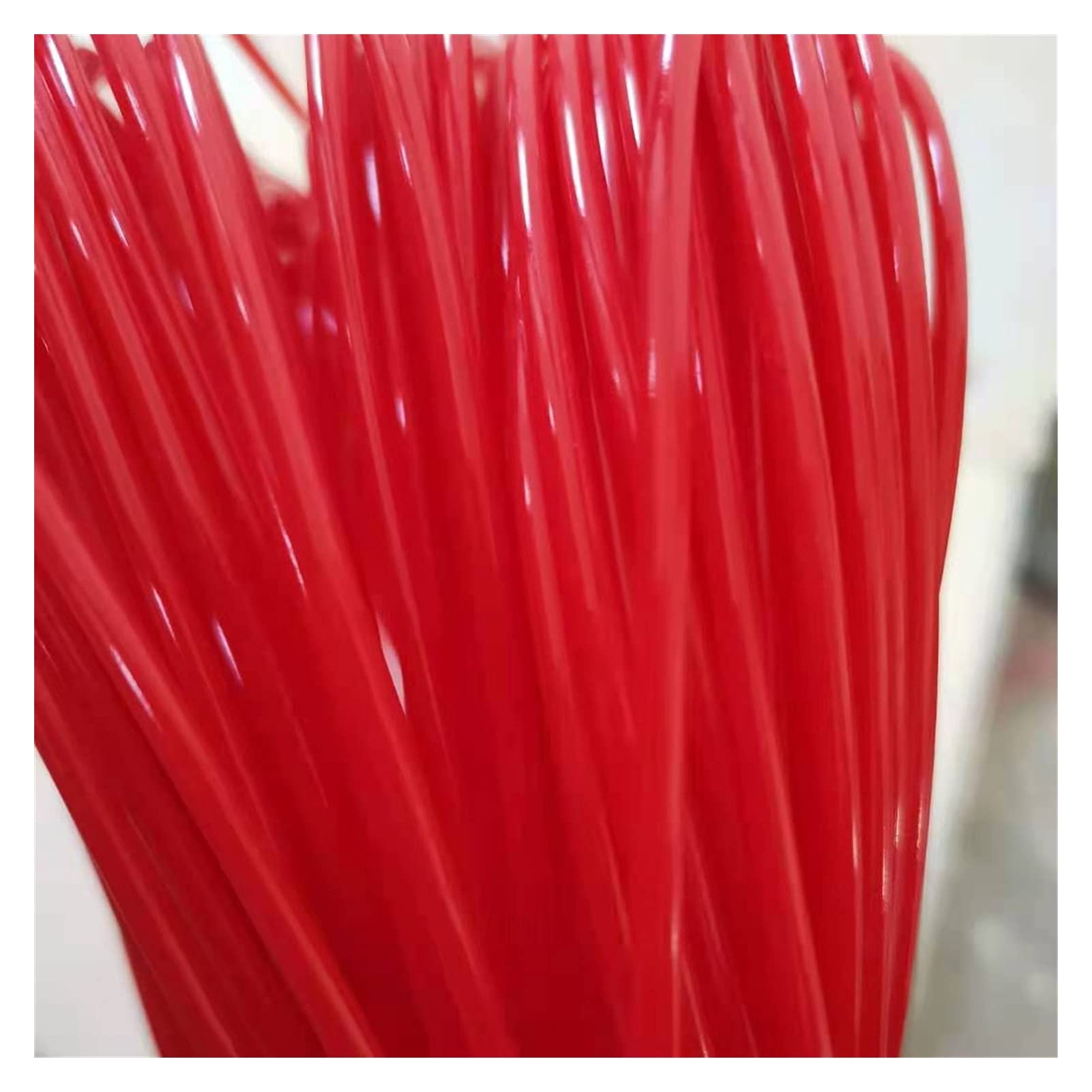 Yebio D Gradient Flat Synthetic Wicker Rattan/Plastic Wicker Repair Material 80M*2.5Mm/D/5Mm