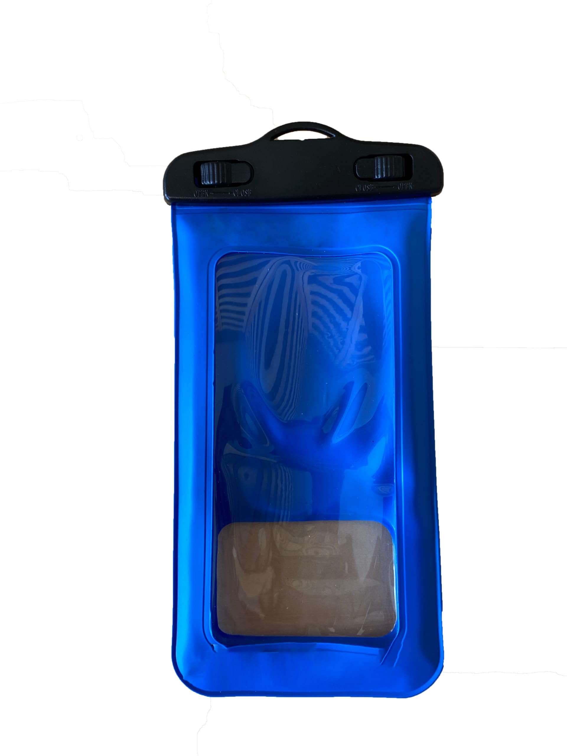 Pack of 24 Bulk Universal Fit Waterproof Phone Pouch, Large Phone Waterproof Case Dry Bag Outdoor Sports for Apple iPhone, Samsung (24 Pcs) Blue