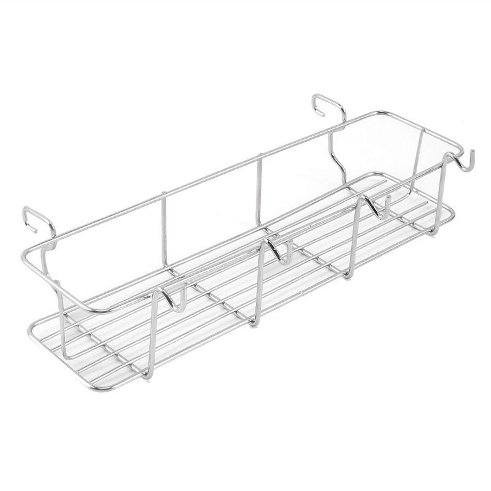 rockible Table Side Basket Storage Rack Organizer Compact Stainless Steel Storage Basket Shelf for Backpacking Hiking BBQ Tent Outdoor