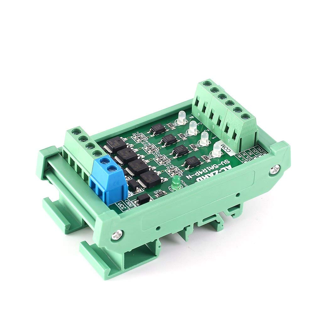 Buy Optocoupler Isolator Board , DC 3.3V 4Channel PLC Signal Converter Board Amplifier Optical