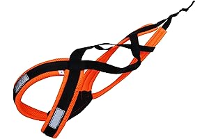 Professional Dog Weight Pulling Harness for Canicross Sports