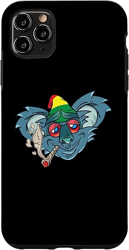 Miniatura 4 de Funda para iPhone XR Koala Smoking Weed Cannabis Stoner Marihuana Bear Don't Care