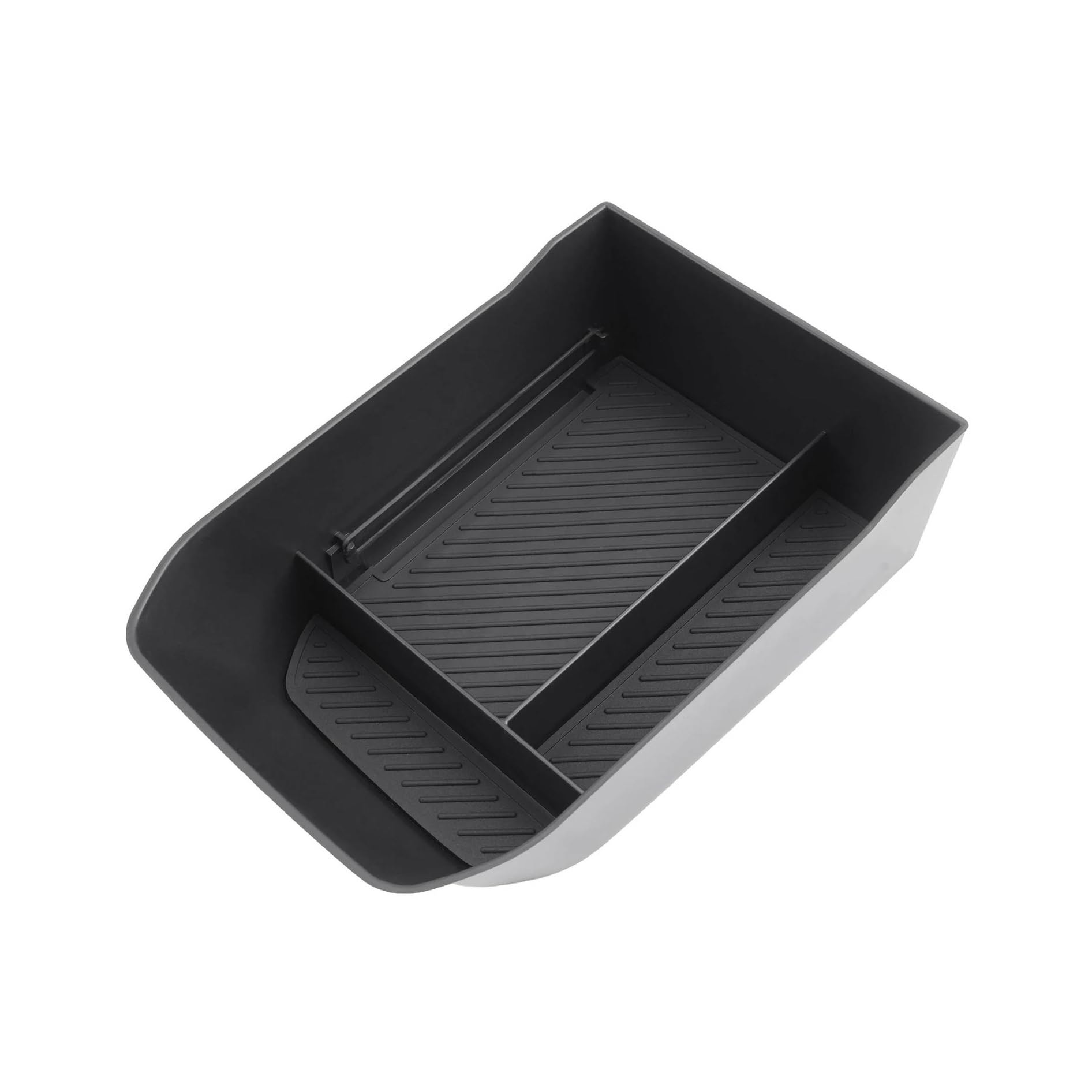 TOPOLVLCKC Armrest Storage Box For Kia EV3 GT Line 2024-2027 Car Center Console Storage Box Auto Interior Accessories (Black1)