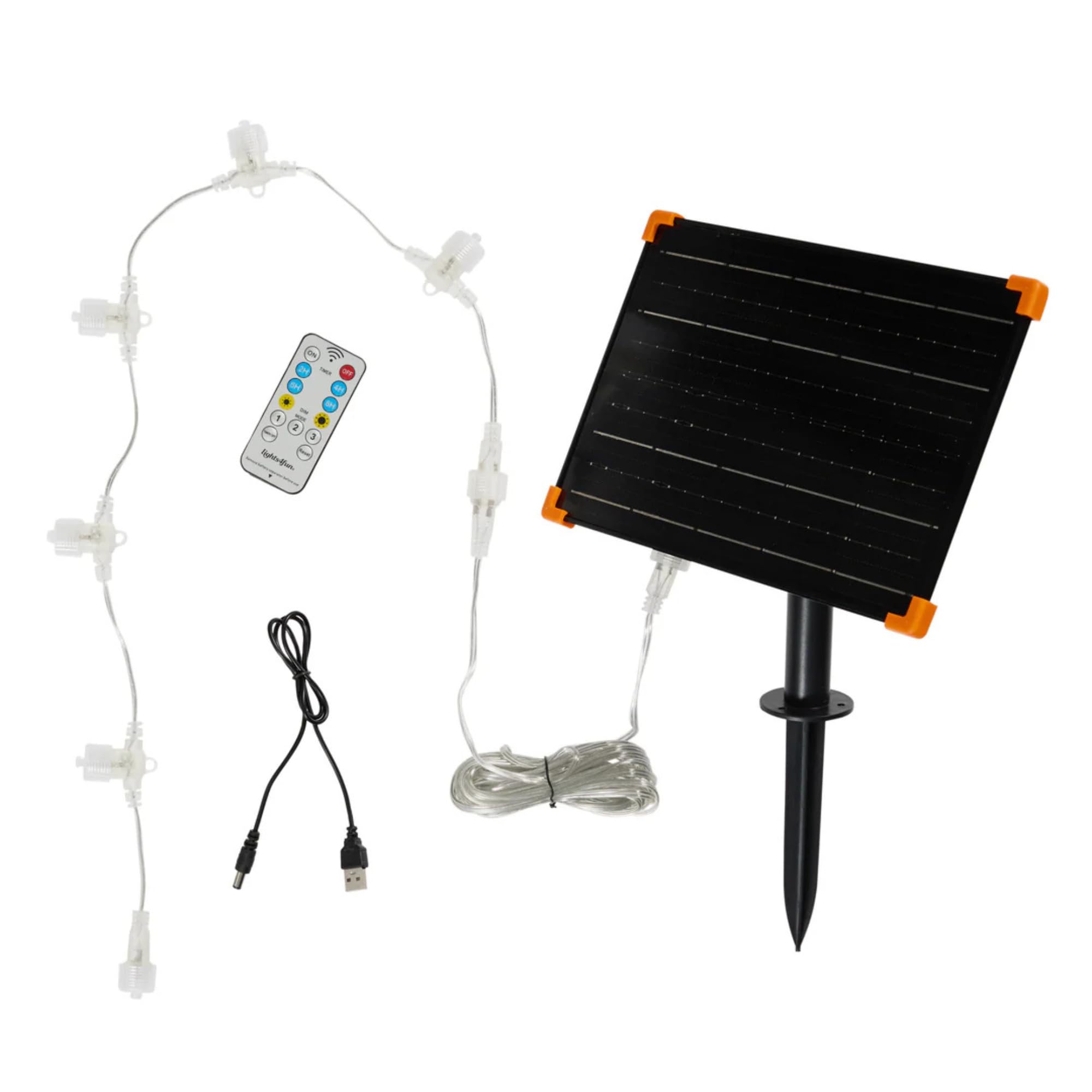 Light4fun Studley-Rattan-Hirsch aus Kunstrattan mit 190 LEDs | mit 3 Beleuchtungsmodi | solarbetrieben & Timer | Rentier Hirsch | Weihnachtsdeko | wetterfest für Garten außen | Höhe 88 cm