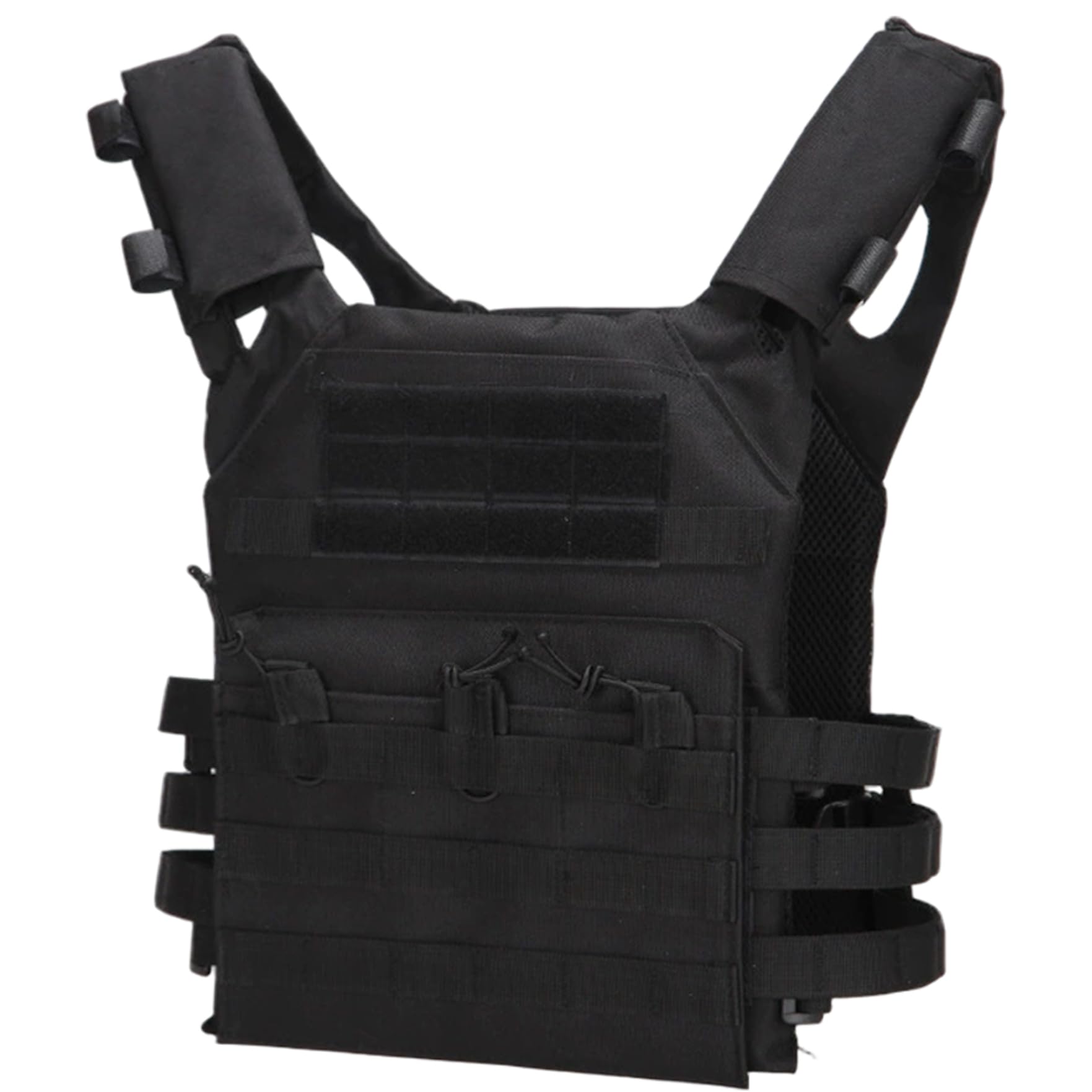 Chaleco táctico para hombres y mujeres, chaleco de seguridad ligero de liberación rápida, portador de placa para paintball al aire libre, juegos de guerra, tácticas, decoración de jardín