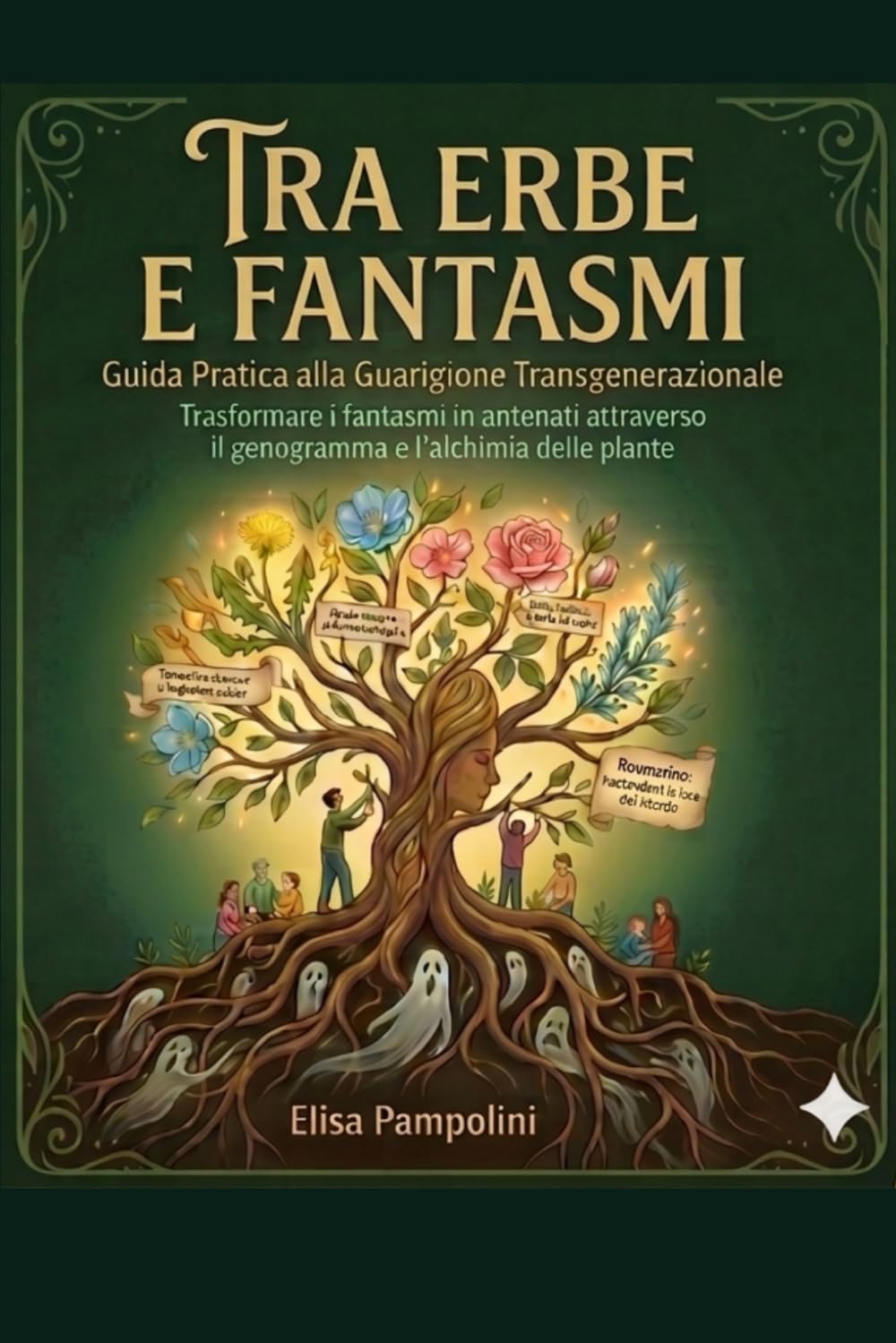 TRA ERBE E FANTASMI: LA BOTANICA DELLA MEMORIA: Trasformare i fantasmi in antenati attraverso il genogramma e l'alchimia delle piante. (PSICOGENEALOGIA)