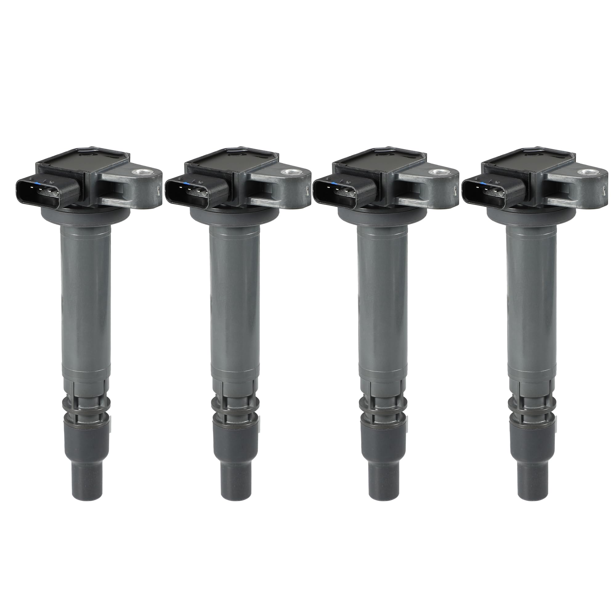 ACROPIX Automotive Engine Ignition Coils Pack Assembly Gray Fit for Toyota Tacoma 2000-2004 No.9091902237 - Pack of 4
