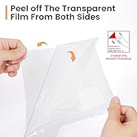 Vista 4 de upsimples 12x12 Picture Frame, Display Pictures 8x8 with Mat or 12x12 Without Mat, Wall Hanging Photo Frame, Gray, 1 Pack