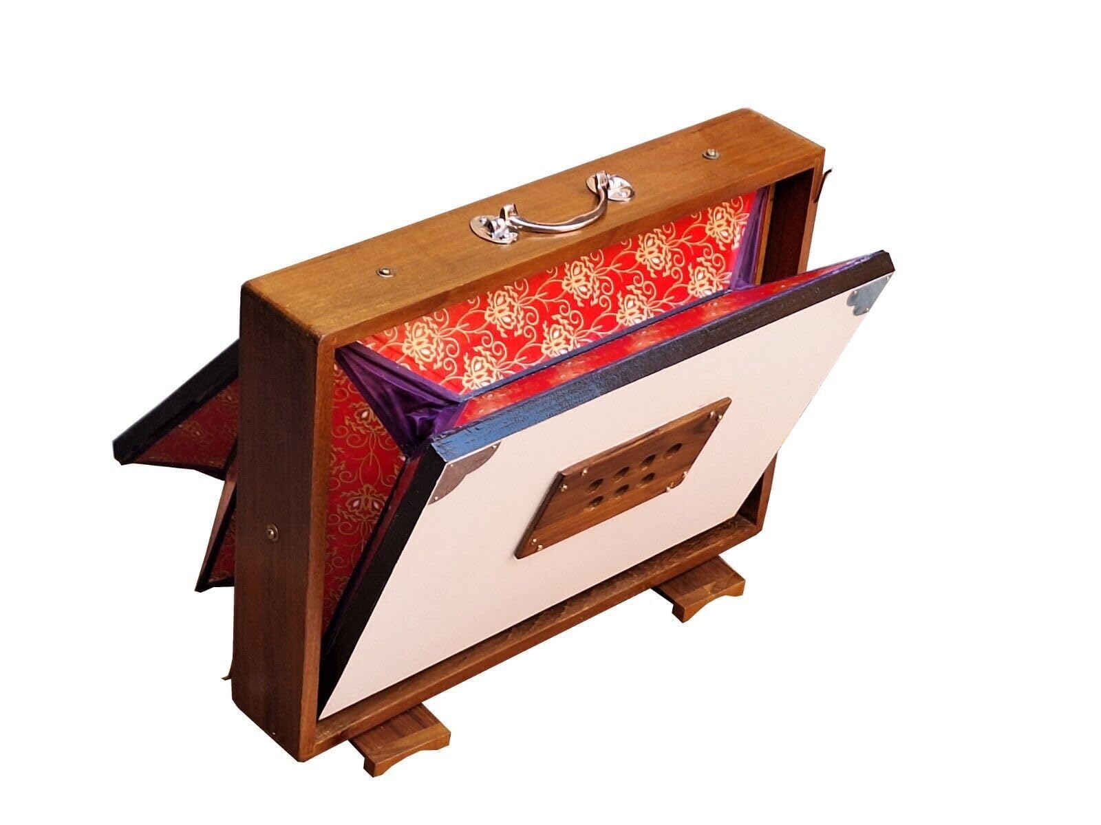 SHRUTI BOX~BIG SIZE (16" X 12" X 3")~13 NOTES)~440Hz~MANTRA~CHANT~YOGA~WITH BAG-1