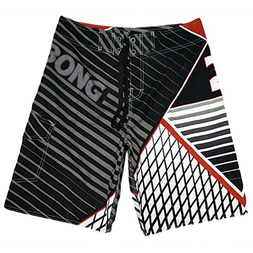 YOUJIA Leisure Pantalones Shorts Playa Surf Trajes De Baño para Hombre Rojo XL