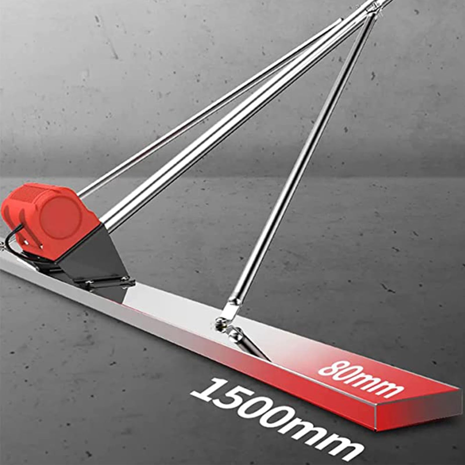 Herramienta vibración concreto eléctrico, máquina Acabado concreto vibratoria batería alimentación Cemento de Cemento Vibrante Vibrante Servicio Pesado+Regla de nivelación