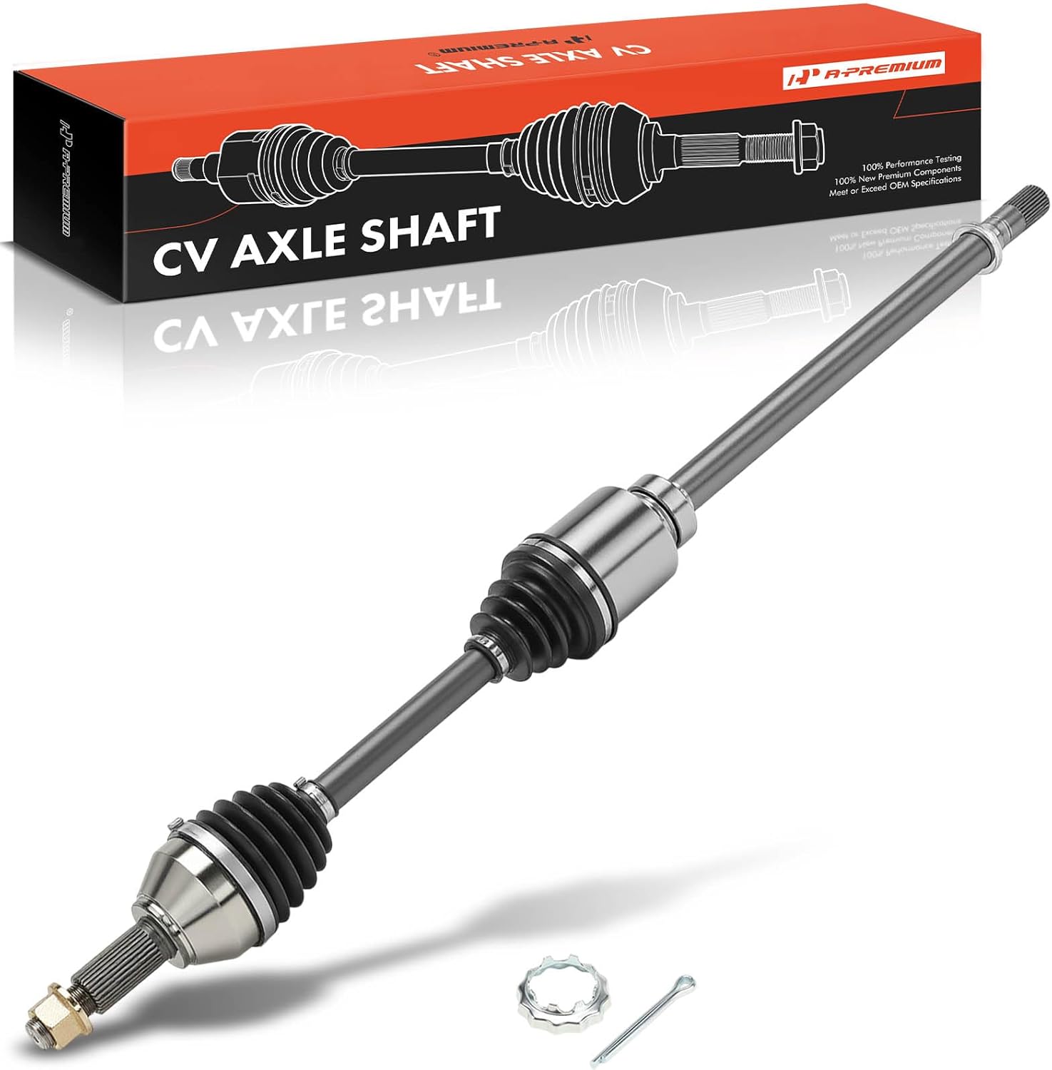 A-Premium CV Axle Shaft Assembly Compatible with Nissan Pathfinder 2013-2018 & Infiniti QX60 2014-2018, JX35 2013, 3.5L, FWD, Front Right Passenger Side
