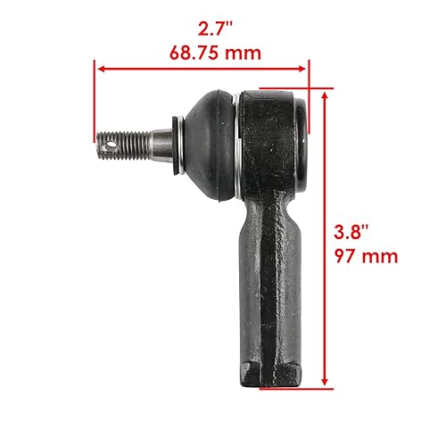 Miniatura 2 de Steering Rack Pinion Tie Rod End for Arctic Cat Prowler 700 500 HDX 4X4 2011-16 Model-XF-15288
