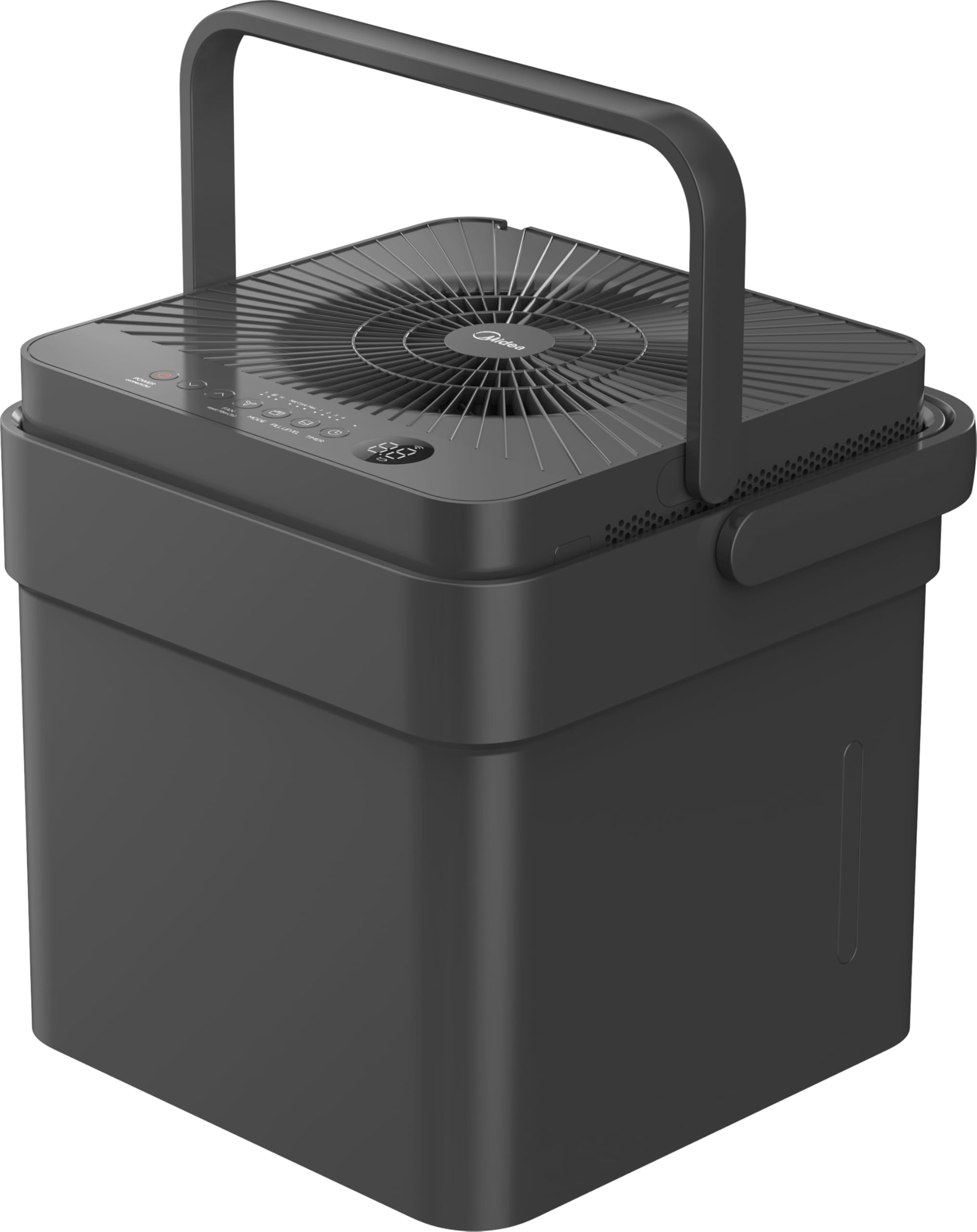 Midea 4,500 Sq. Ft. Dehumidifier for basement, 50 Pint Dehumidifi...