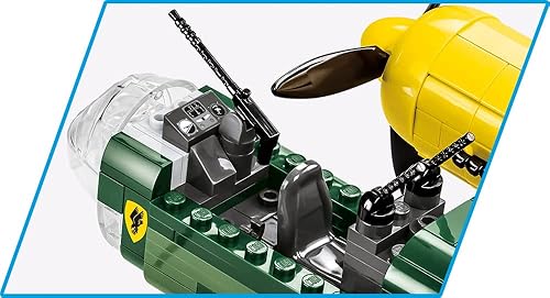 Miniatura 8 de COBI Historical Collection World War II Junkers JU-88 Plane, 1180 pcs