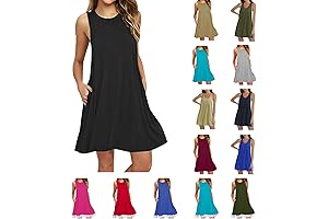 Prime Early Access Deal: Women's Summer Essential Tank Dress