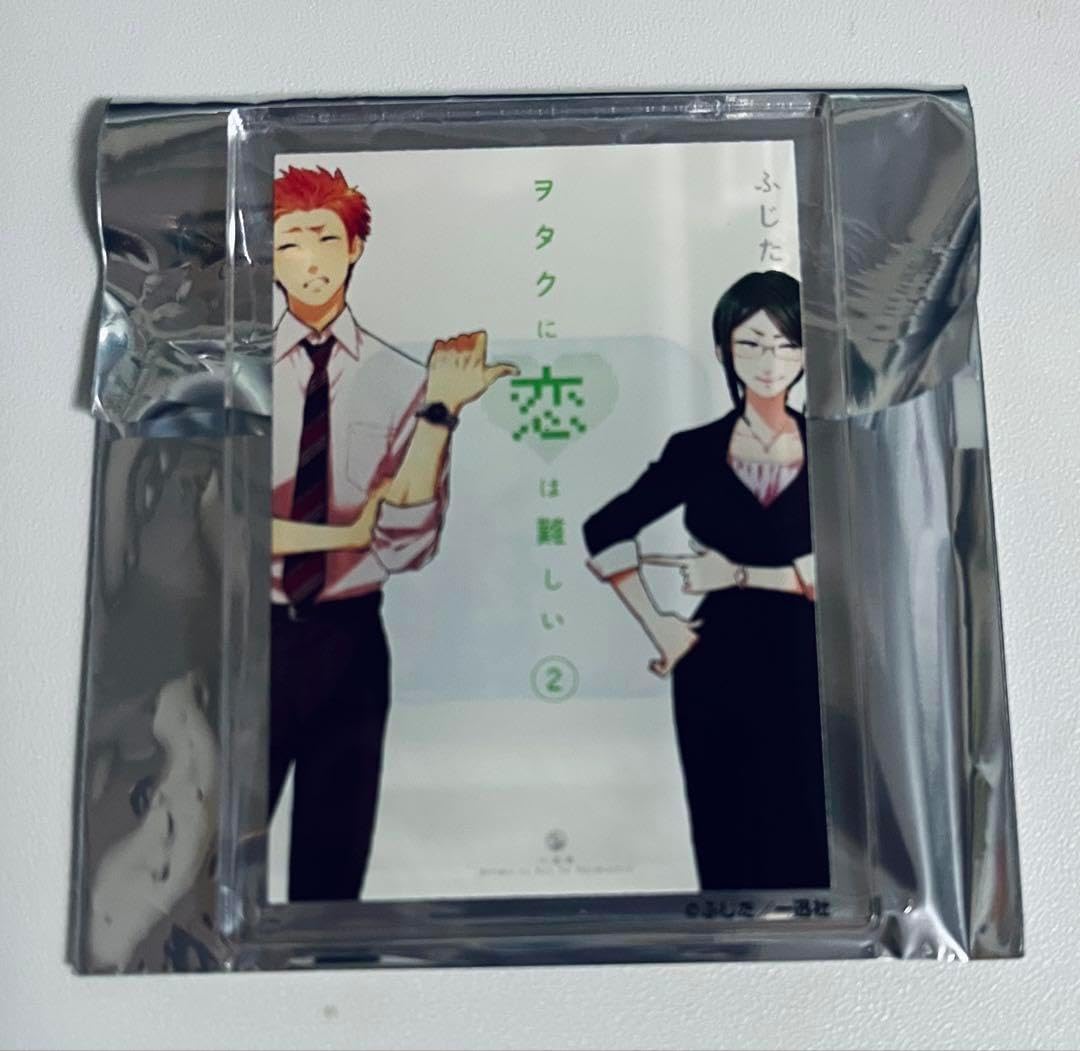 ヲタクに恋は難しい展 カバーイラストアクリルマグネット 2巻 ヲタ恋