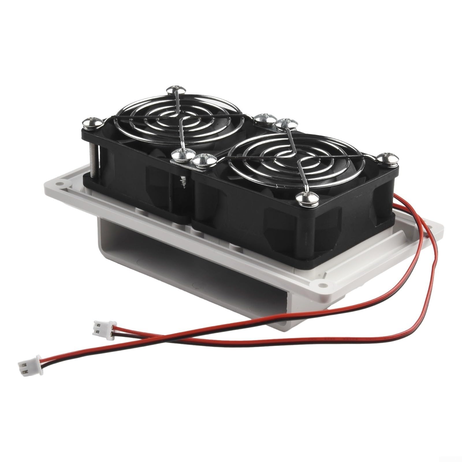 Extracteur d'air 12 V pour camping-car, aérations latérales, ventilateur d'échappement pour camping-car, remorqueur, yacht, caravane (noir)