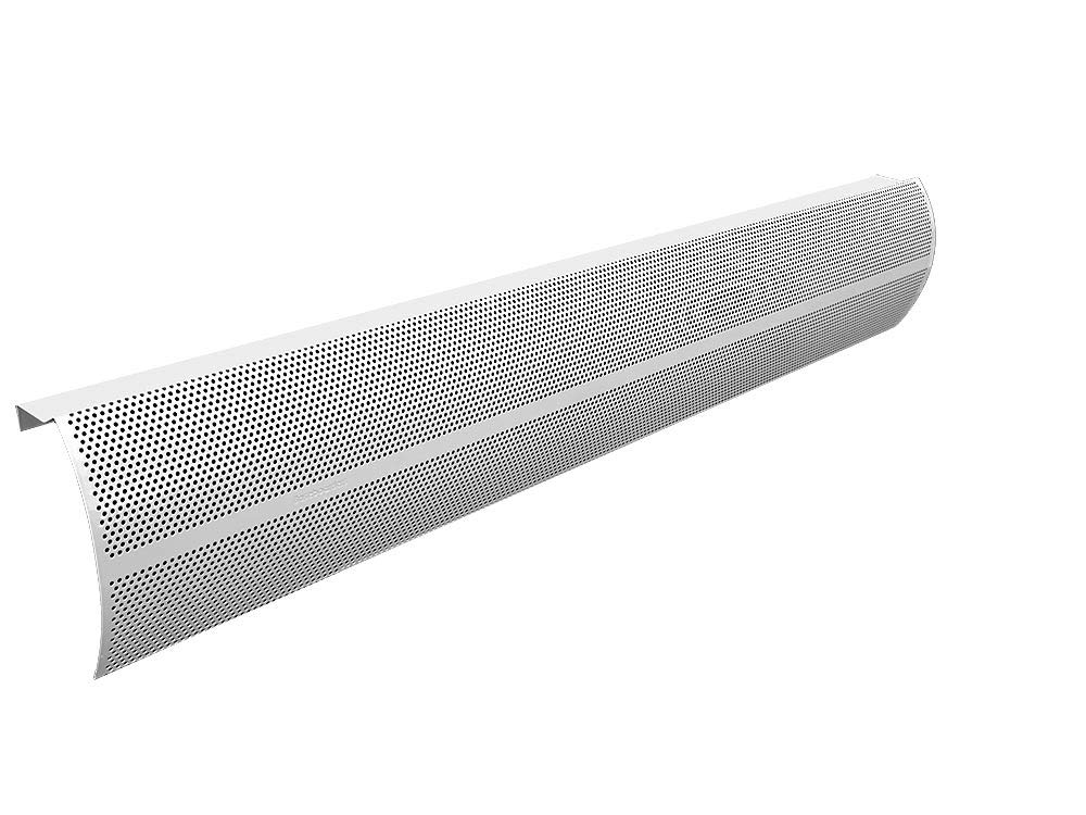 Baseboarders Elliptus Series Galvanized Steel Easy Slip-On Baseboard Heater  Cover in White (4 ft, Cover, No Accessory), Water Heaters - Amazon Canada