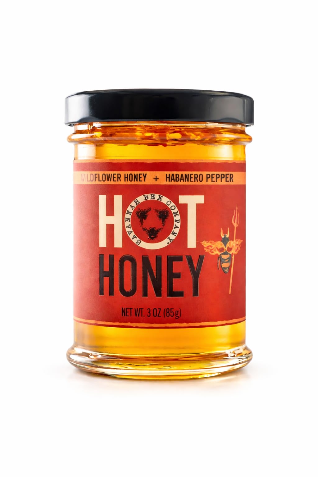 Hot Honey - 100% Pure Natural Honey with Habanero Extract