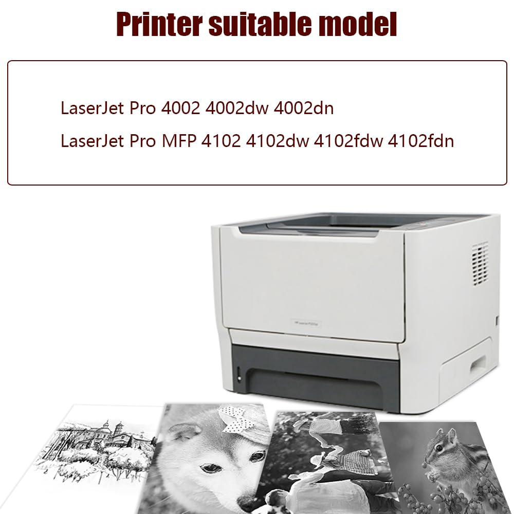 NoahArk Compatibles pour W1490X 149X (avec Puce) W1490A 149A Cartouches de Toner Haut rendement 9500 Pages pour LaserJet Pro 4002 4002dw 4002dn MFP 4102 4102dw 4102fdw 4102fdn imprimante (1 Noir)