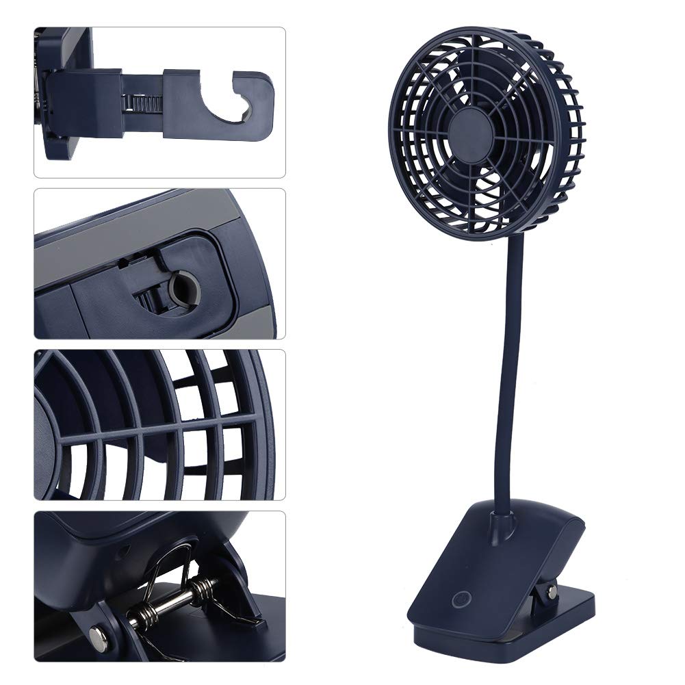 Ventilador de escritorio con clip para refrescar tu oficina, hogar y dormitorio