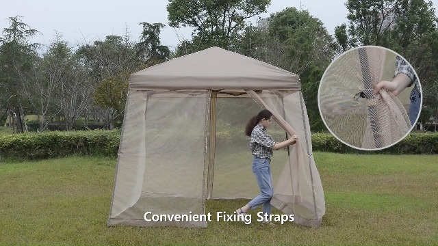 Amazon.com : COOS BAY 10x10 Pop Up Canopy Tent with Screen Netting