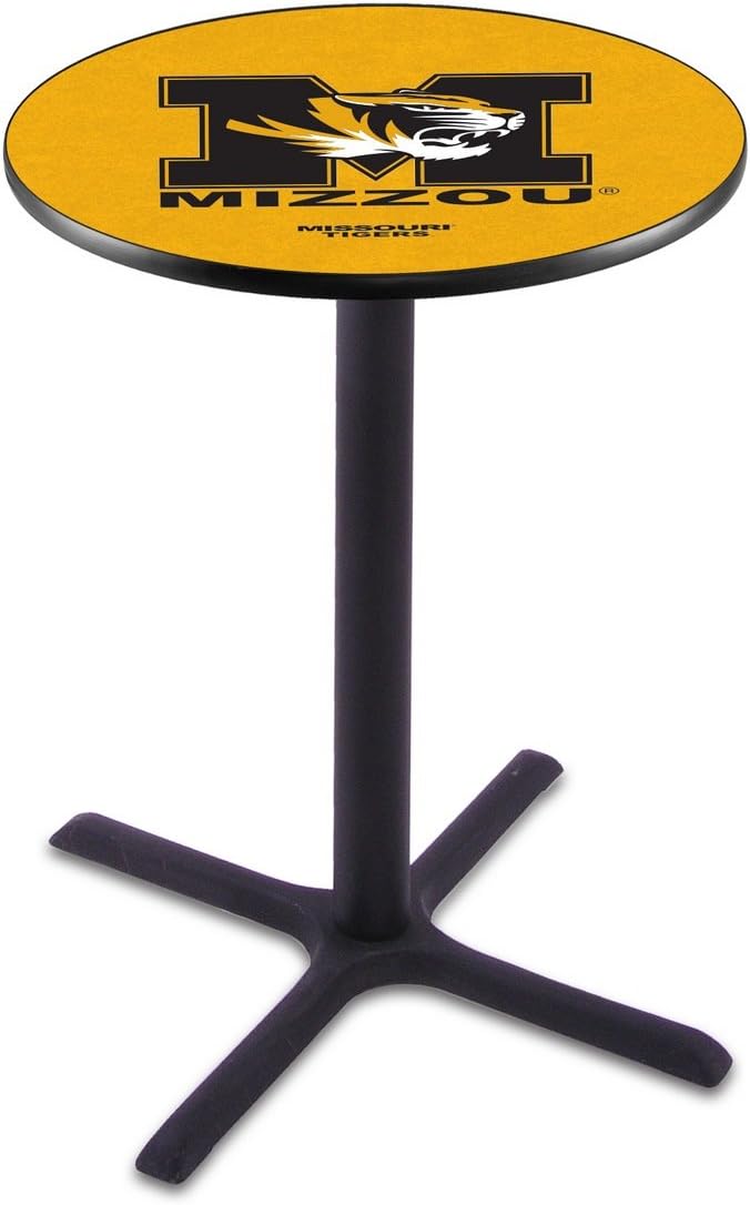 Holland Bar Stool Co. L211-42" Black Wrinkle Missouri Pub Table