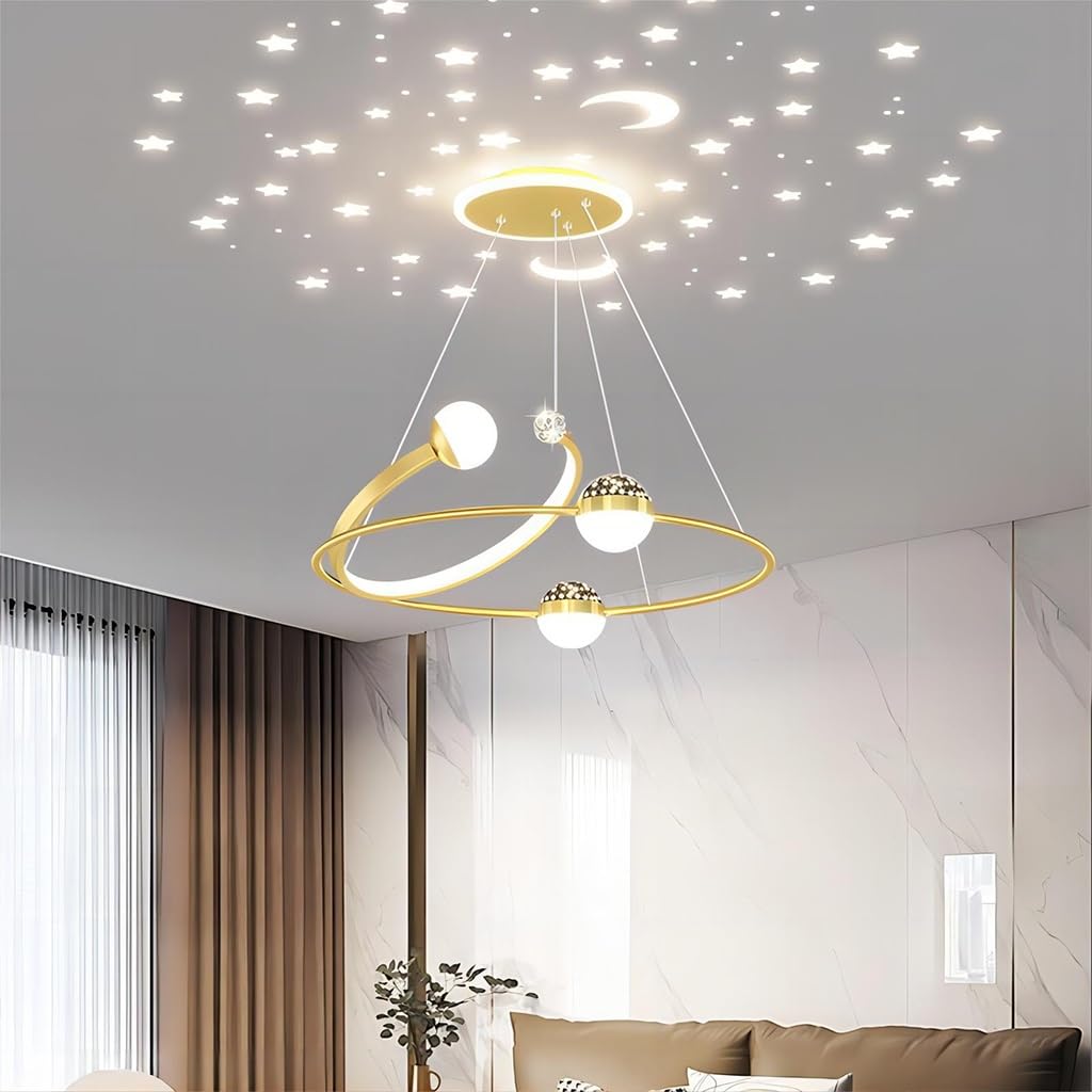 Lampada da tavolo da pranzo creativa LED den 48W lampadario telecomando dimmerabile isola cucina design classico moderno altezza regolabile lampada a sospensione bar ristorante soggiorno camera da le