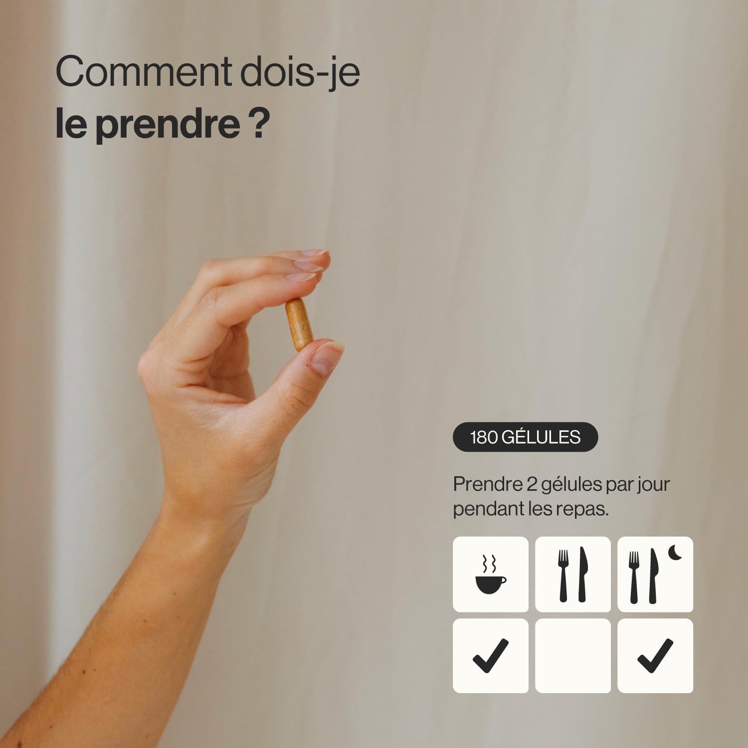Complexe de Collagène Marin, avec Acide Hyaluronique, CoQ10, Vitamines C & E et Zinc, 180 Gélules | Supplément Articulations, Peau et Os | sans conservateur | Zenement