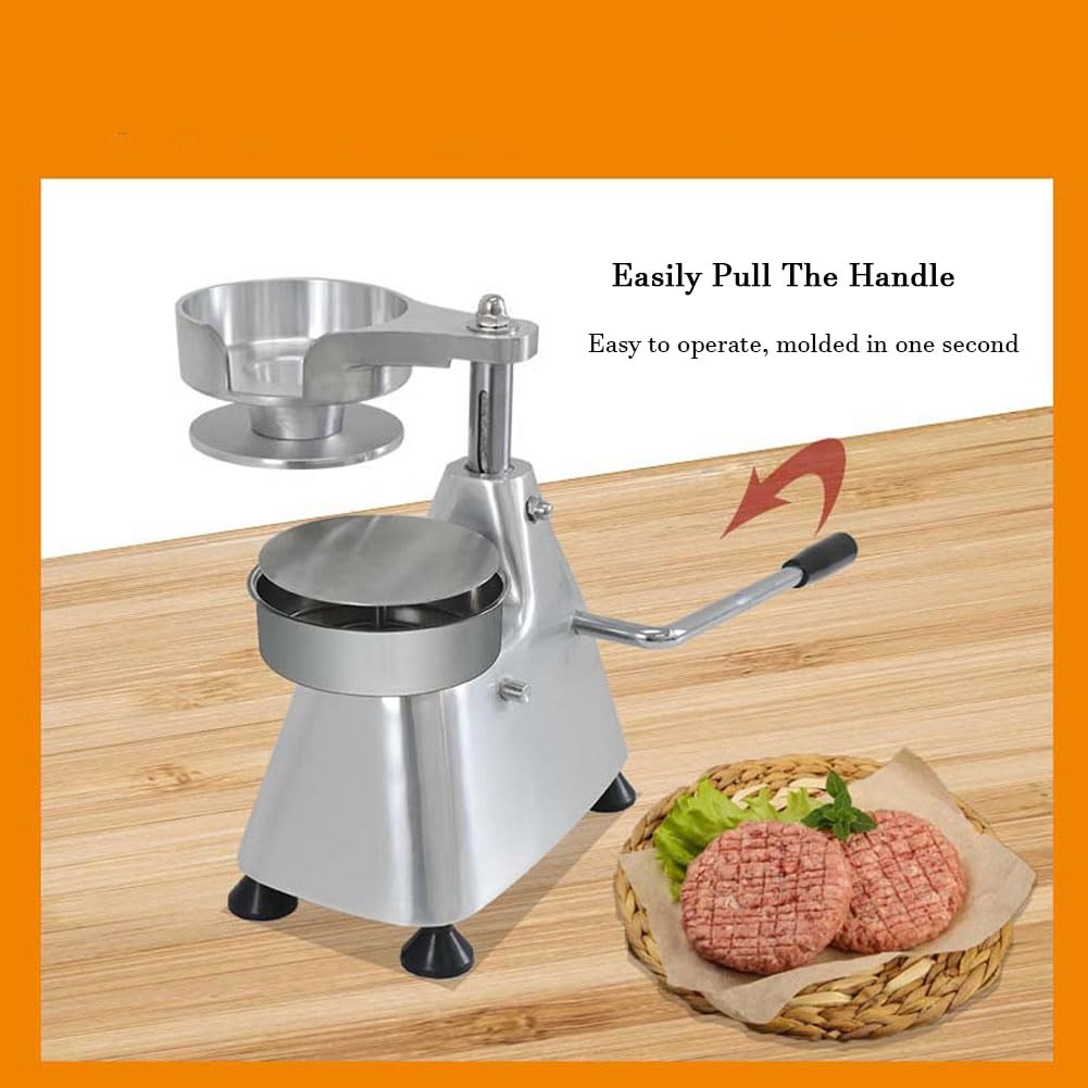 Maszyna Do Formowania Kotletów Burgerowych, Stal Nierdzewna, Ręczna Prasa Do Burgerów Do Kuchni Gourmet, Rozmiar 150 Mm(130 Mm)