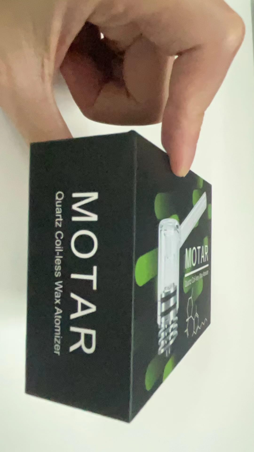 Longmada Motar 1 Vape Kit, Motar 1 Atomizer Kit For Wax, Dry Herb (1 Set)
