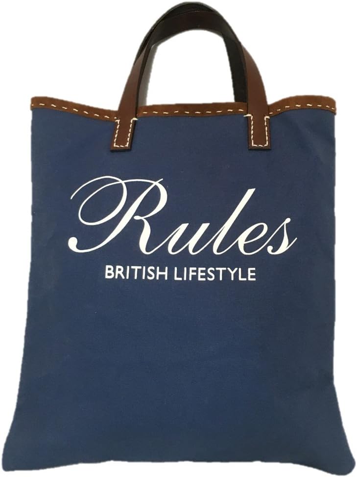Amazon ルールズ(Rules) トートバッグ Rules Tote Bag (Blue) トートバッグ