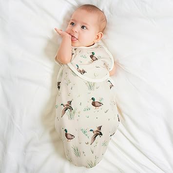 Oudain 3 Pcs Mallard Duck Swaddles for Newborns