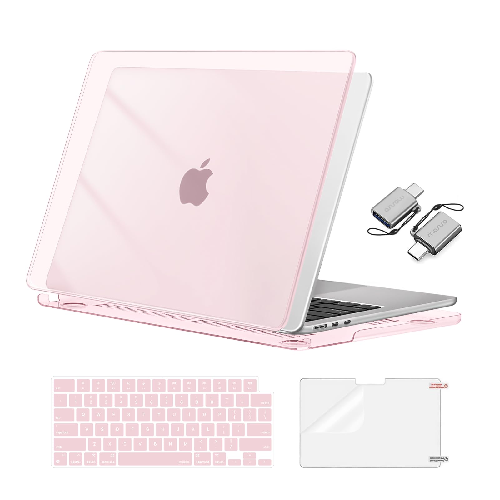 MOSISO Compatible with MacBook Air 13 inch Case M5 2026 M4 M3 M2 2025-2022