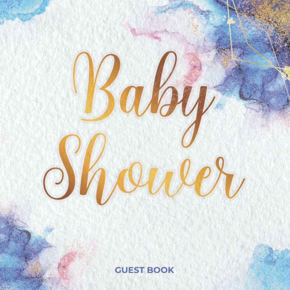 Baby Shower Guest Book: Baby Predictions, Advice, And Sign-in + Gift Tracker & Keepsake Pages | Gift Idea For Soon To Be Parents | 8.5'' x 8.5'' | Matte Cover (Guestbooks)