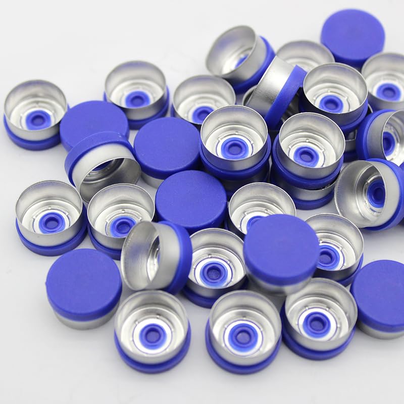 20mm Flip Off Caps, 1000 Pcs Flip Off Caps Flip Off Seals Flip Off Vial Seals Plastic Aluminum Caps Cover for Glass Vial (20mm)