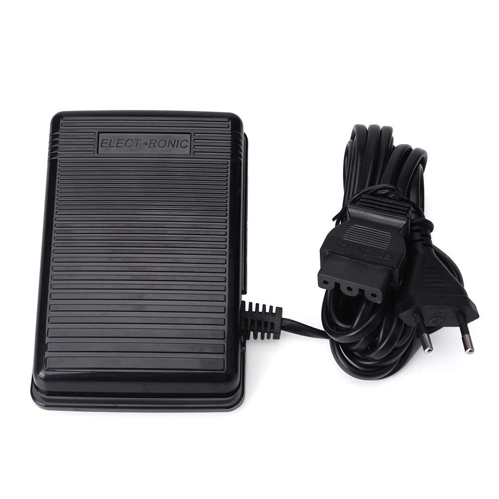 Estink Pedale Controller per Macchina da Cucire, Pedale Elettrico per Macchine da Cucire per Singer 7640/4423/5523/1409/4423 con Cavo di Alimentazione, Spina Europea 220-240 V